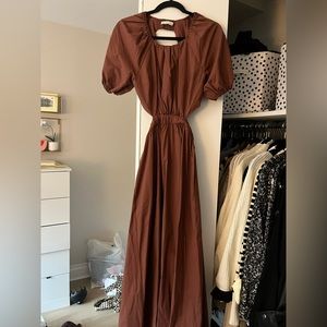 Never worn Abercrombie midi dress